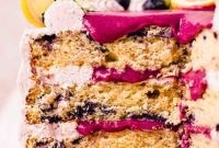 Zesty Blueberry Lemon Cake
