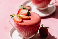 Velvet Strawberry Curd