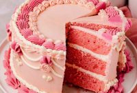 Pink Velvet Cake Perfection