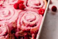 Effortless Gooey Raspberry Rolls