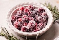 Sparkling Sugared Cranberries