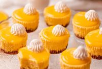 Sunshine Lemon Cheesecakes