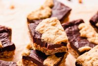 Chewy Chocolate Oat Squares
