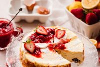 Baked Cottage Cheese Cheesecake