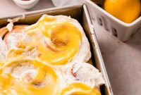 Zesty Lemon Swirls with Silky Curd