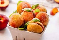 Sweet Italian Peach Kisses