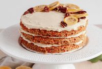Vegan Carrot Cake with Dreamy Cashew Cream Frosting