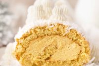 Exotic Mango Coconut Swiss Roll