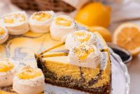 Lemon Poppy Seed Cheesecake Perfection