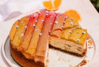 Tangy Rhubarb Cheesecake