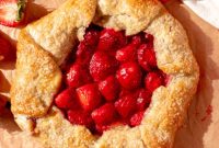 Rustic Strawberry Galette