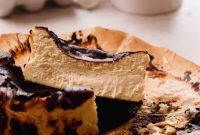 Velvety Basque Burnt Cheesecake