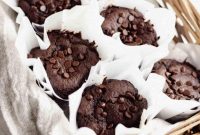 Plant-Powered Double Chocolate Muffins