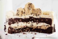 Epic Cookie Dough Fudgy Brownie Cake