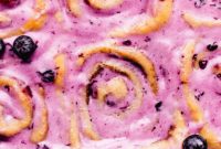 Blueberry Burst Cinnamon Swirls