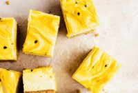 Lush Passion Fruit No-Bake Cheesecake Without Gelatin