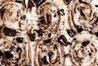 Decadent No-Knead Cookies and Cream Cinnamon Rolls