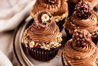 Gourmet Ferrero Rocher Cupcakes