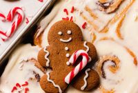 Effortless Gingerbread Cinnamon Rolls No Knead