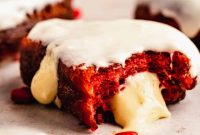 Luscious Red Velvet Donuts