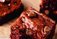 Decadent Red Velvet Brownies