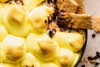 Gooey Peeps S’mores Skillet Dip