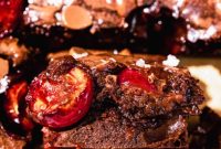 Decadent Cherry Brownies