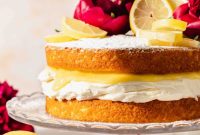 Zesty Lemon Victoria Sponge