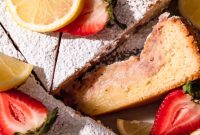 Classic Strawberry Butter Cake