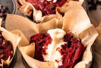 Decadent Red Velvet Muffins