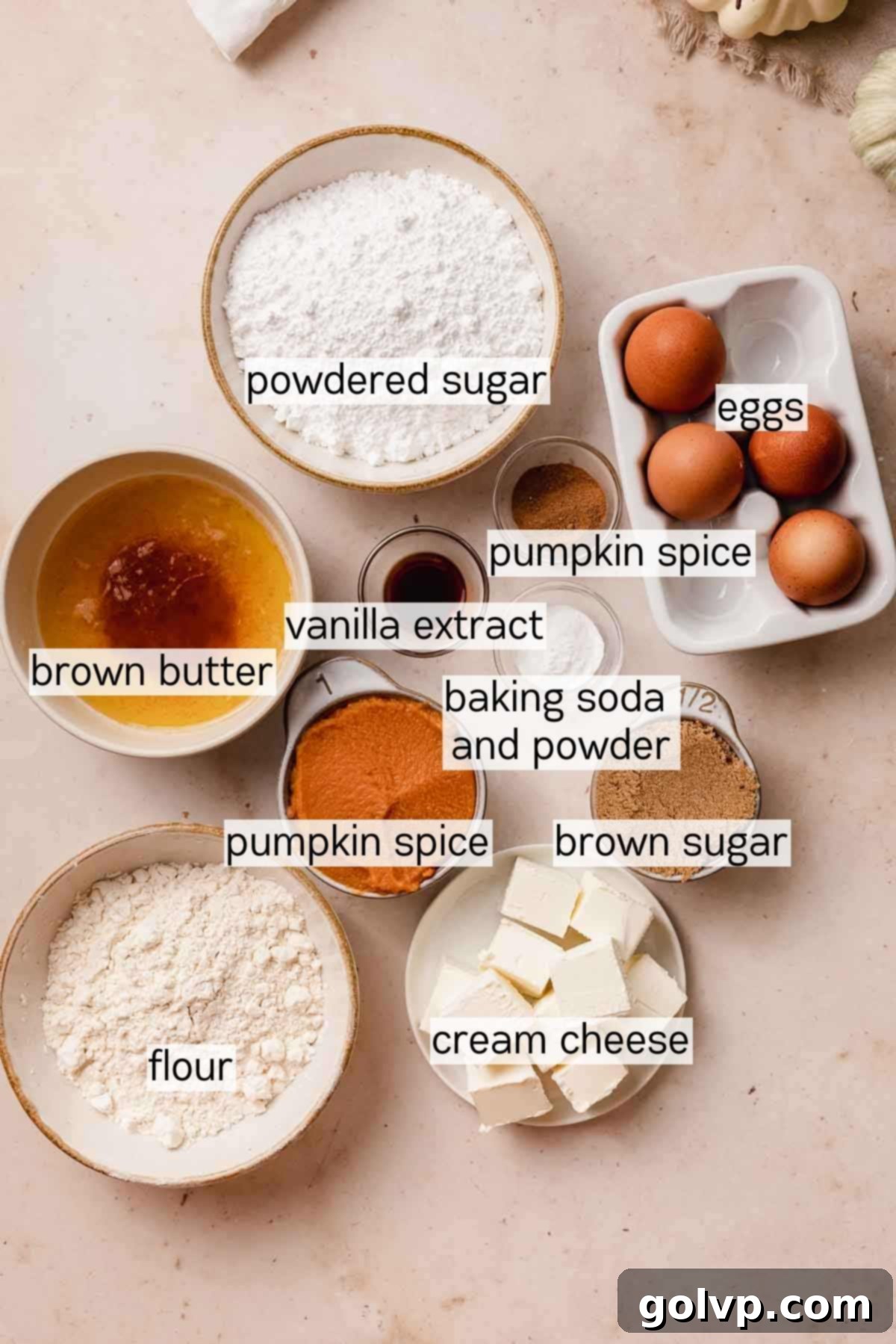 measured out ingredients