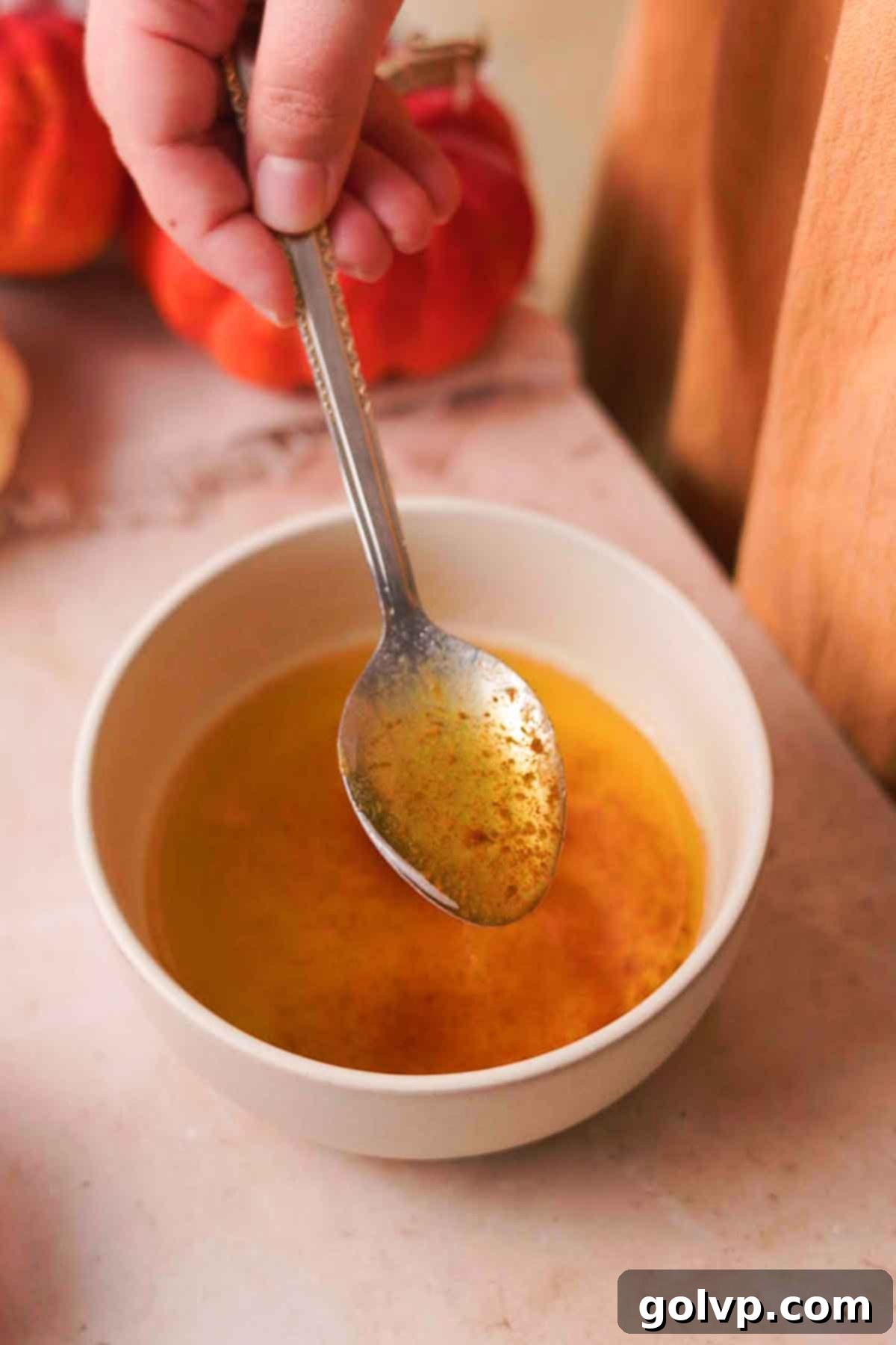 cooked brown butter