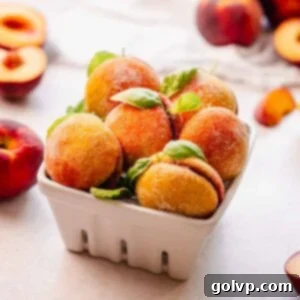 close up shot of peach italian cookies in a small basket