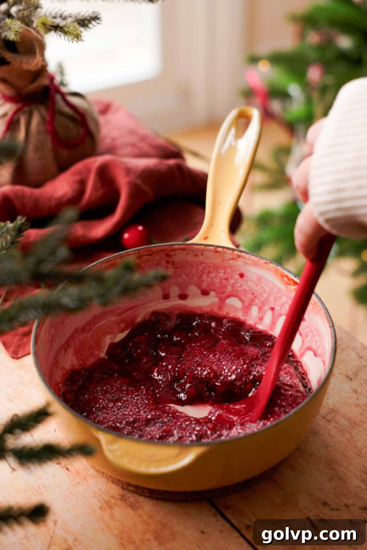 cooked tart cherry jam