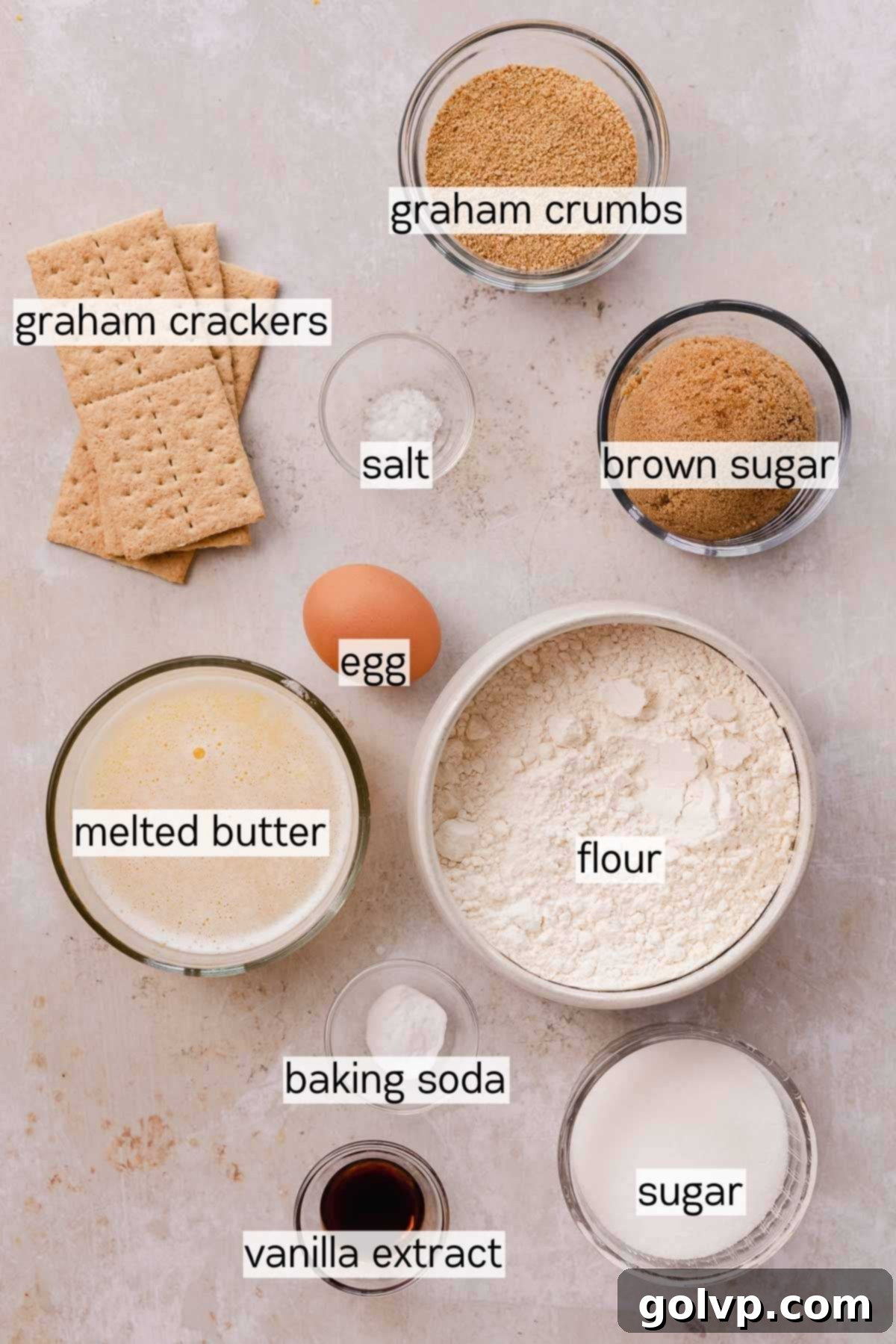 ingredients for blueberry cream cheese cookie dough in bowls