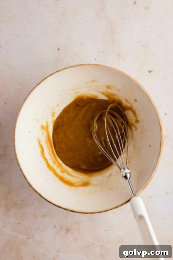 wet ingredients for cookie dough