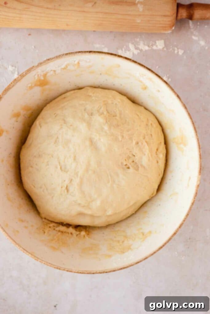 risen no knead donut dough