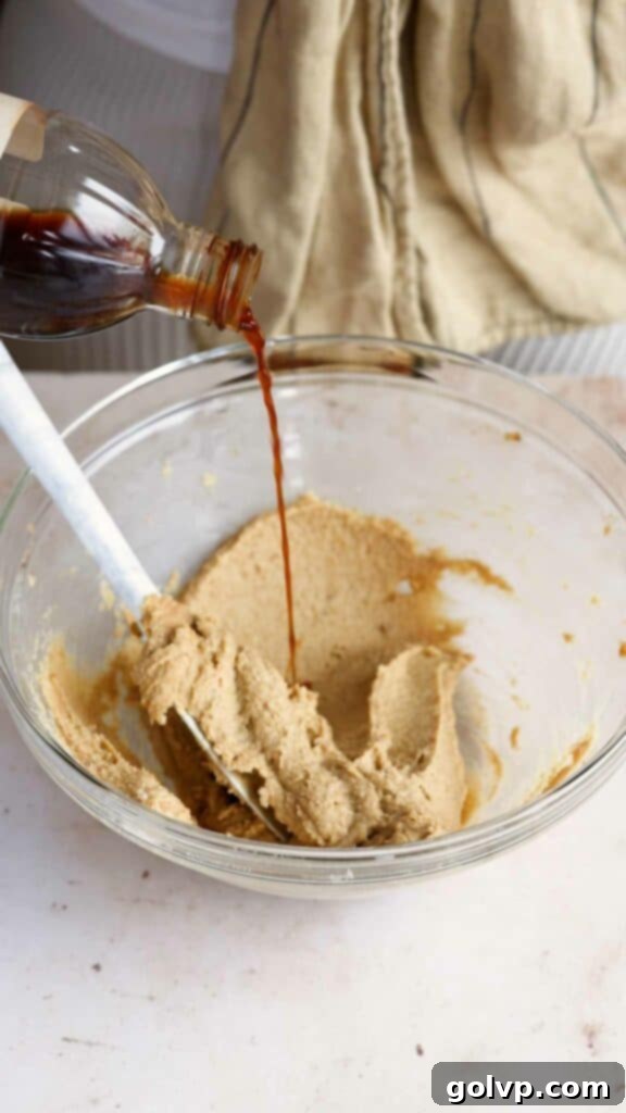 beaten butter and sugar