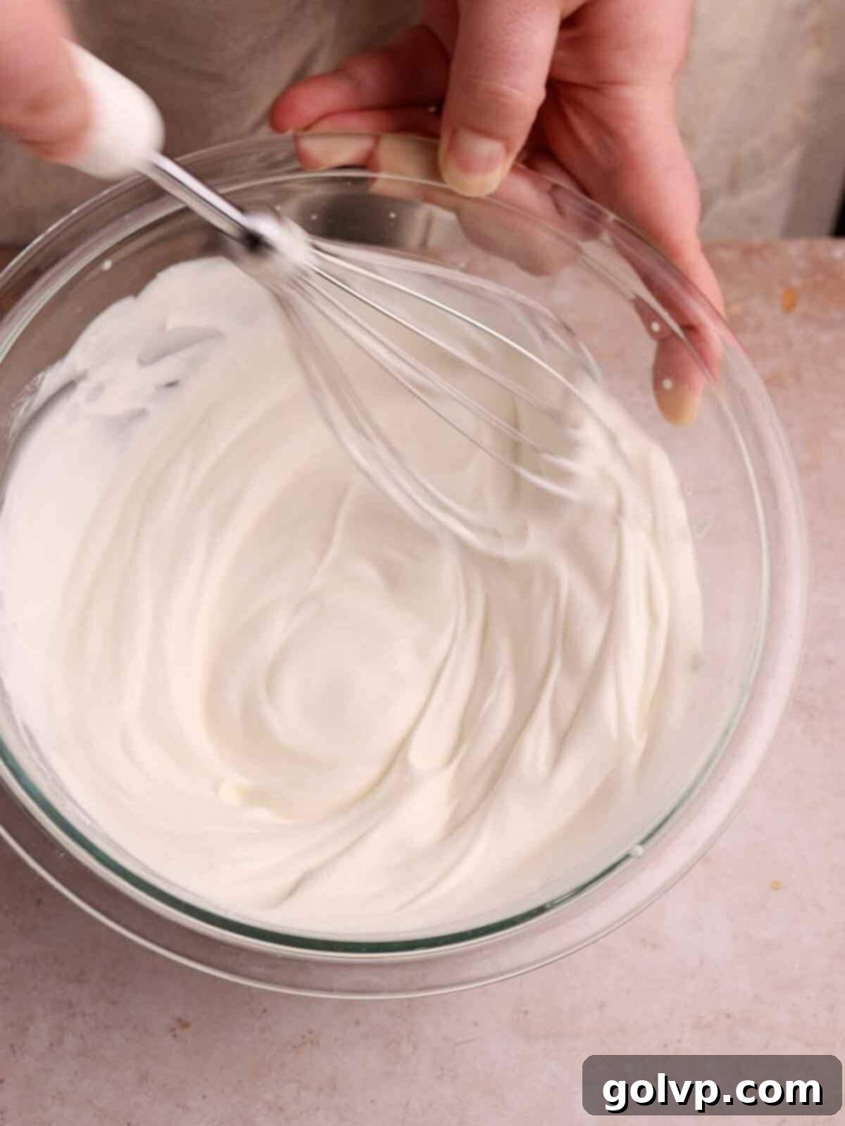whip cream for fluffy frosting