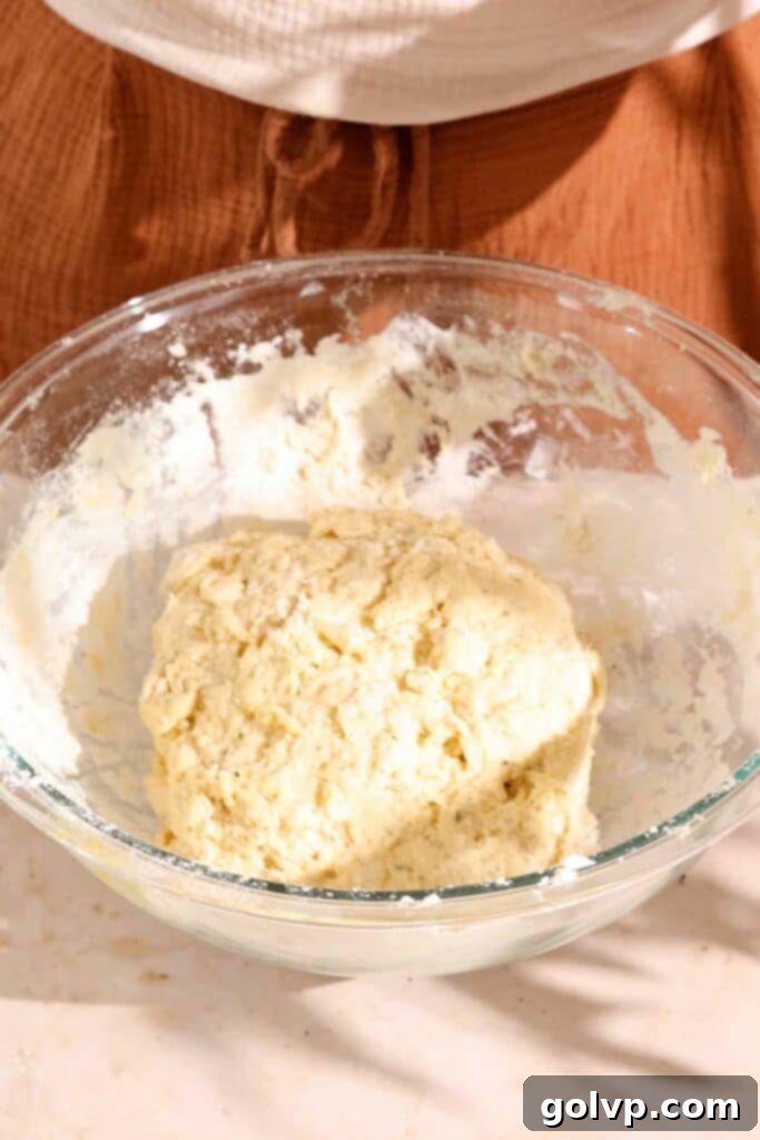 cheddar bacon roll dough ready to rise