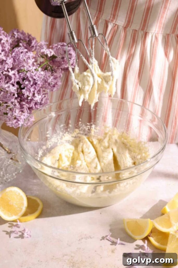 Creamed butter, oil, and sugar mixture, light and fluffy