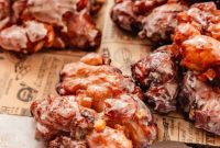 Classic Glazed Apple Fritters